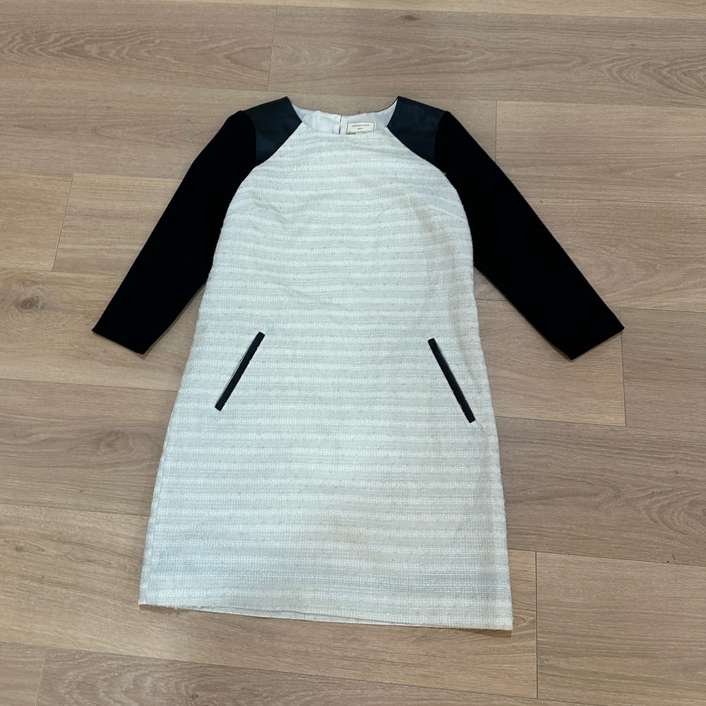Anthropologie Moulinette Soeurs | Dress 8 Leather Cream